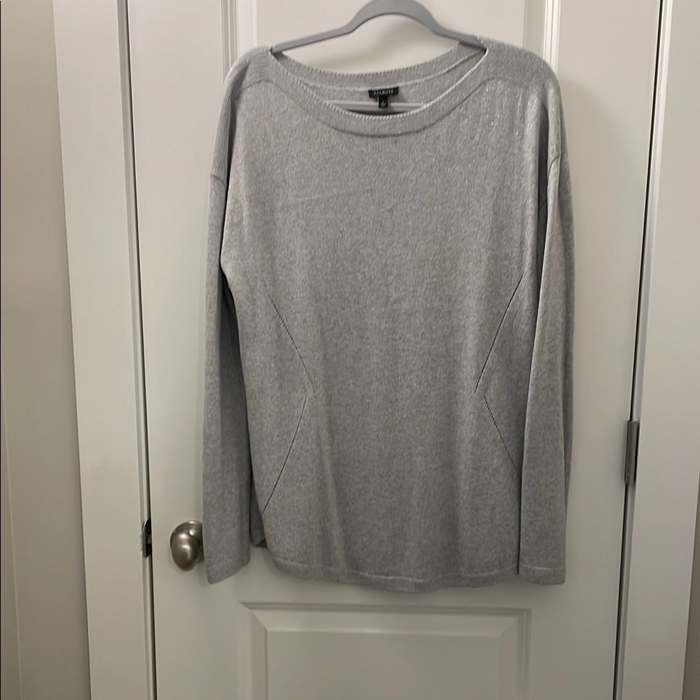 Gray Long Sleeve Sweater